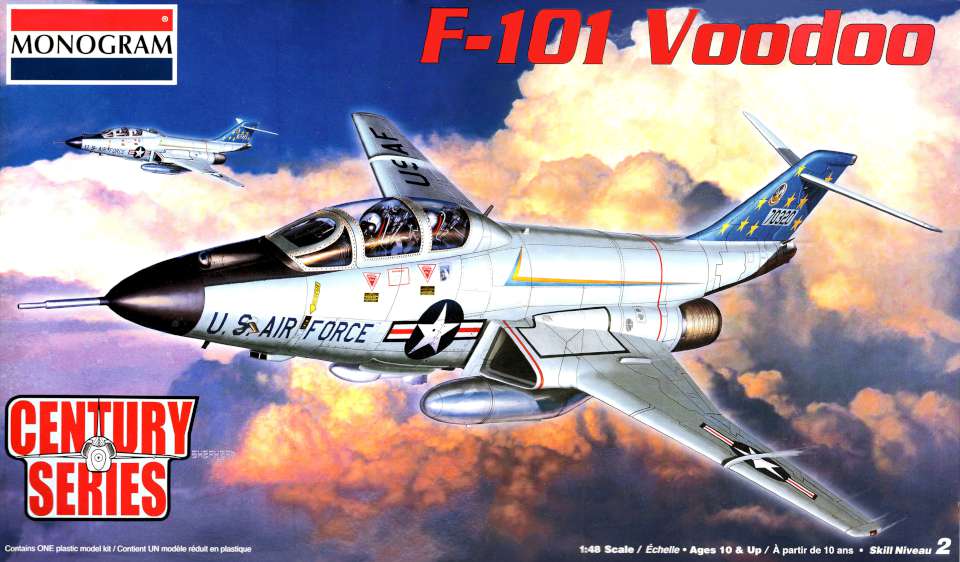 Kit Maquette Métal 1/48 F-101 Voodoo Et B-25 Mitchell - Scale Aircraft Conversion - Occasion - Pour Modélistes Expérimentés